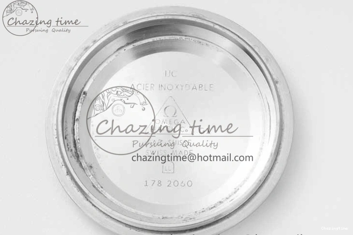 0304 ZipUp Speedmaster Racing Master SS HKF Best Edition Gray Black Dial on Black Rubber Strap A 7811